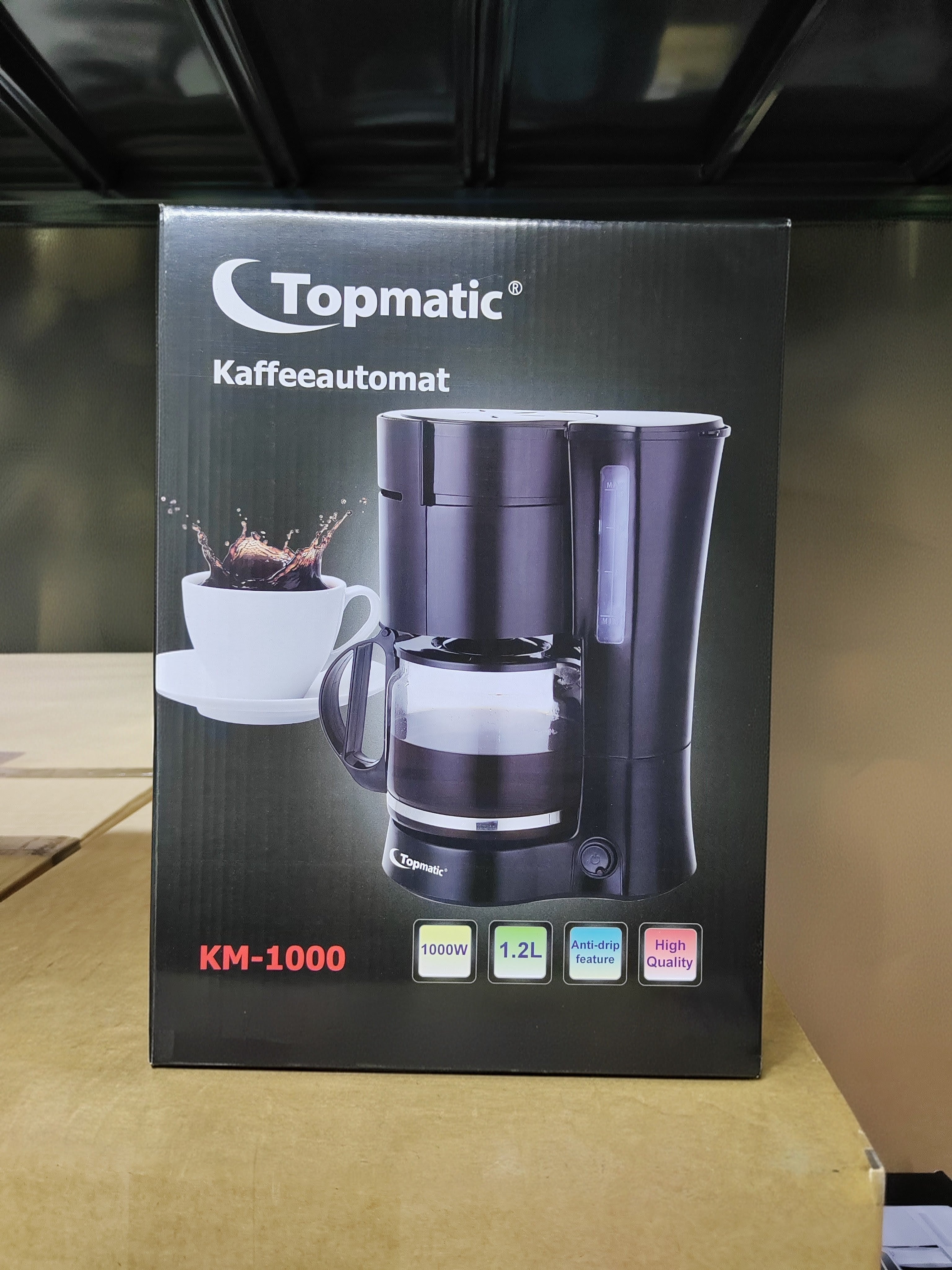 Topmatic aparat za kavu CRNI